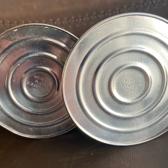 Silver plated candlestick holders - Picture 3 of 3